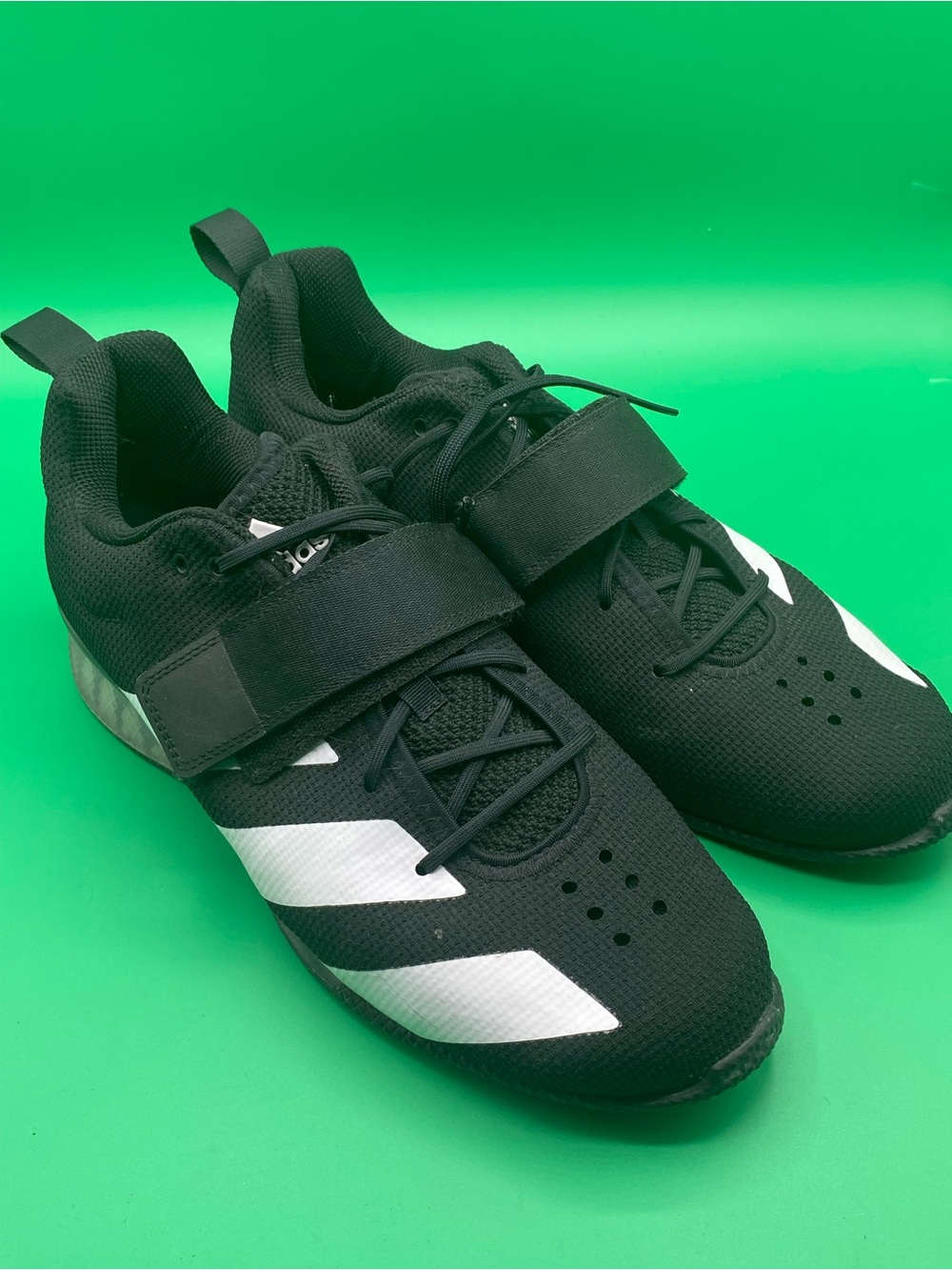 Adidas Adipower Weightlifting II shoes in black and white